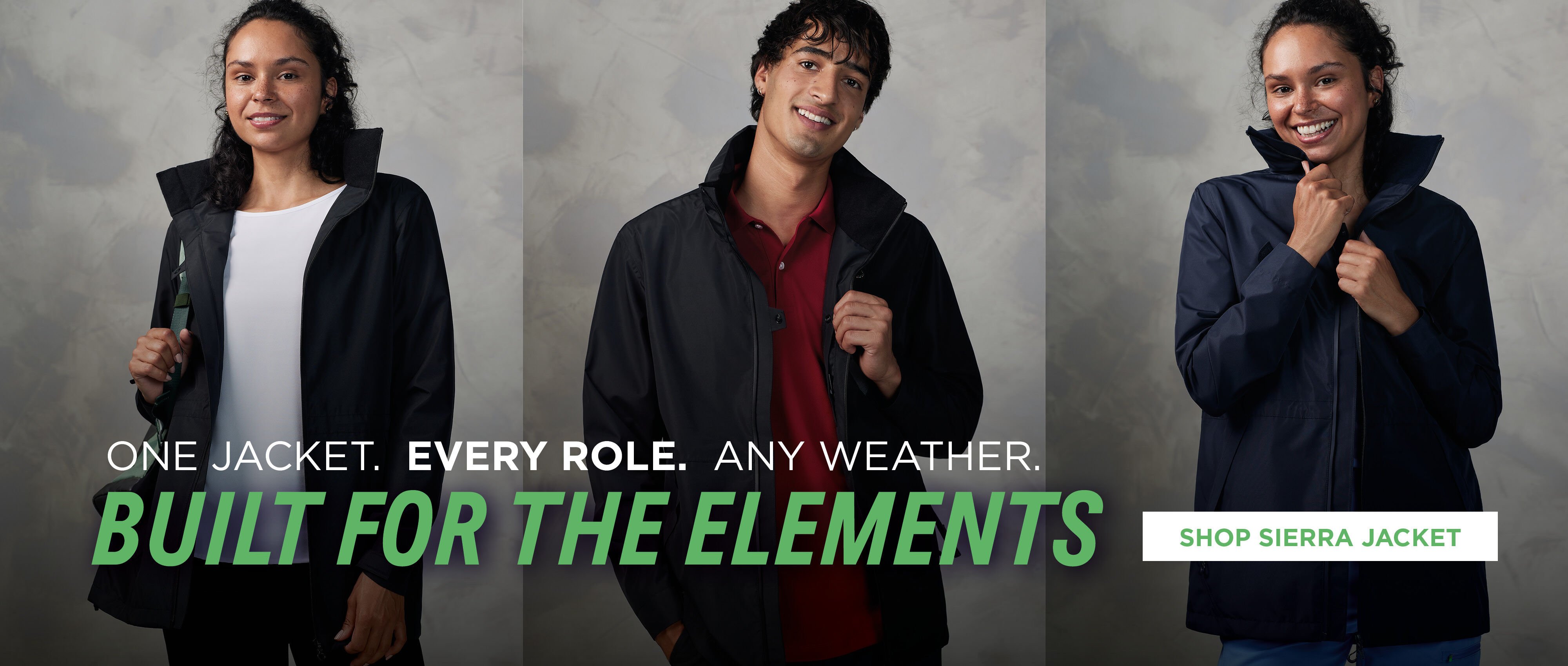 Built for the elements [Shop Sierra Jacket]