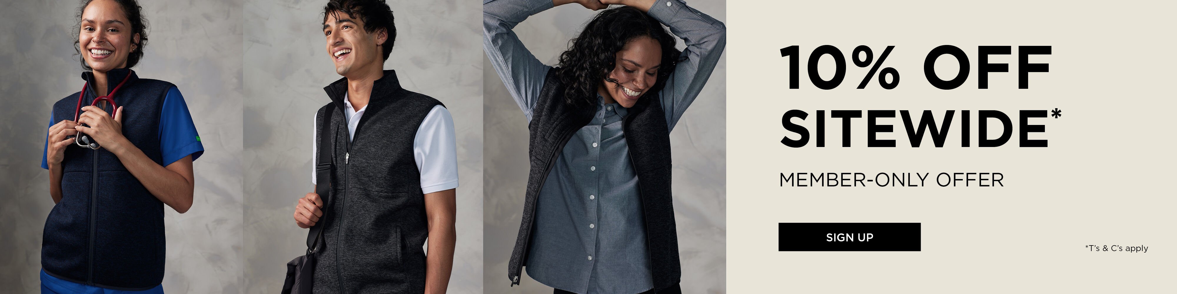 Sign Up to save 10% sitewide