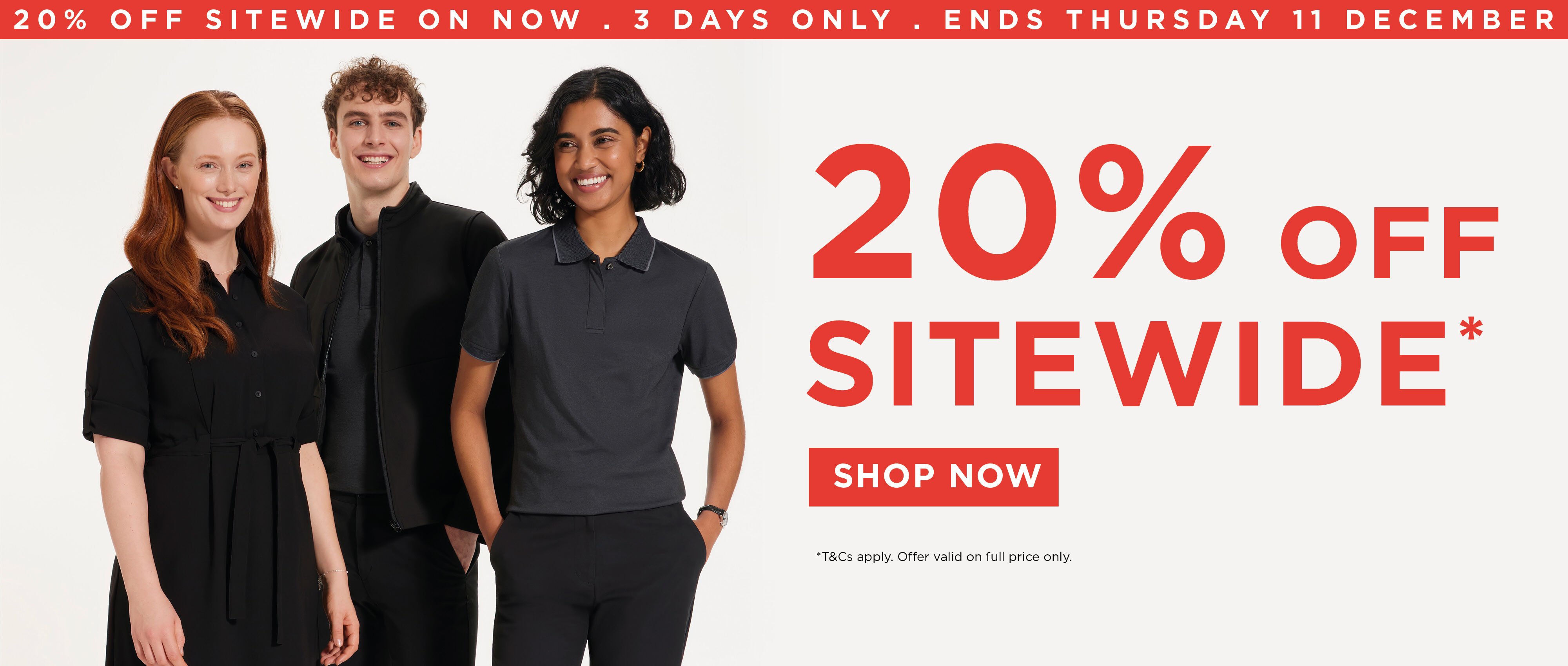 20% off Sitewide on now!