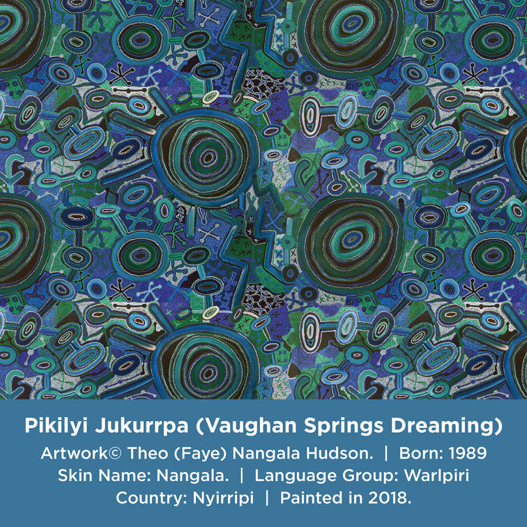 Theo’s Pikilyi Jukurrpa (Vaughan Springs Dreaming) print