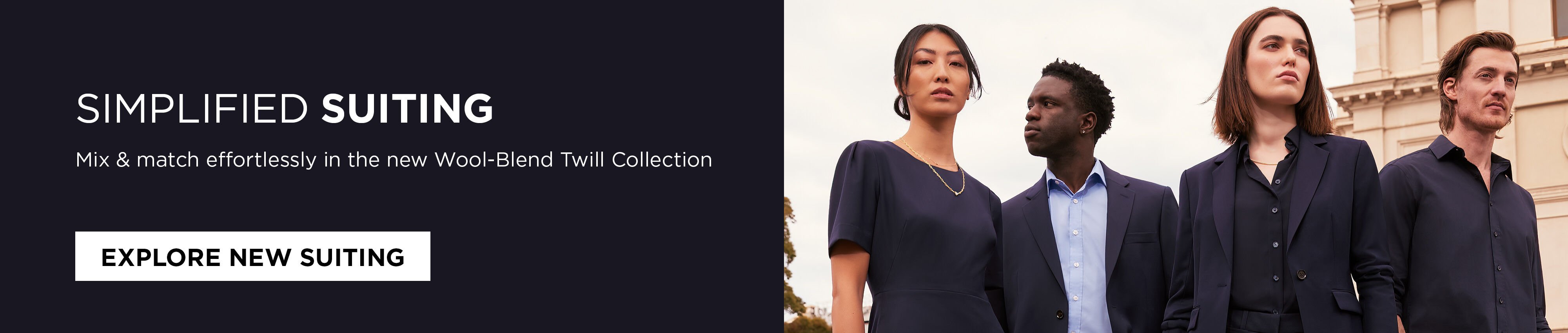 Explore new Wool-Blend Suiting