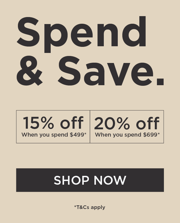 Spend & Save - up to 20% off* - Shop Now