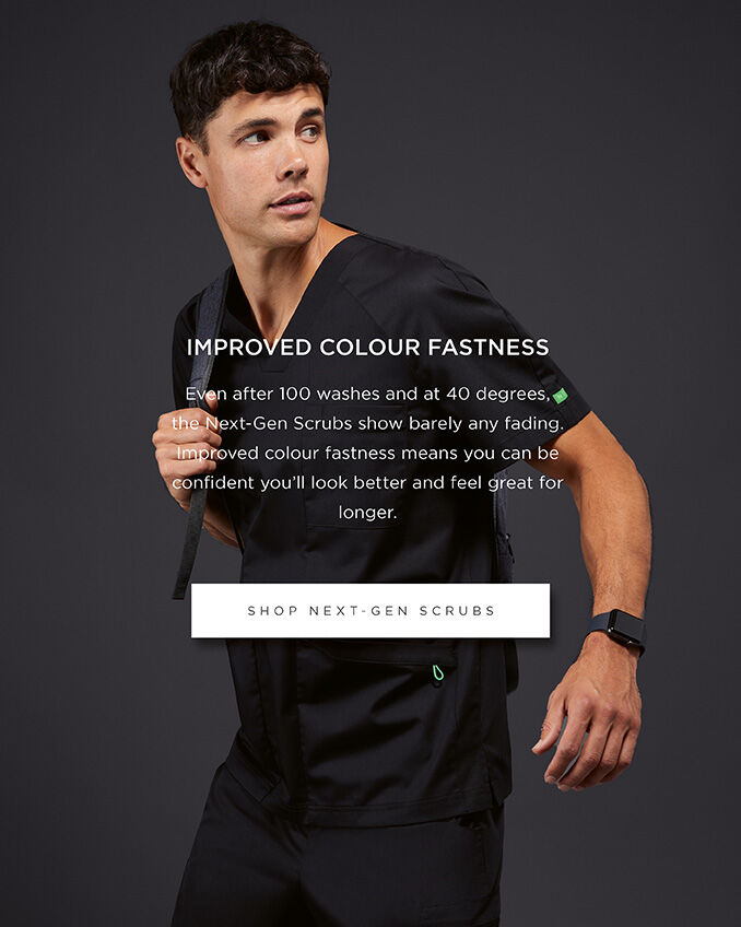 Improved colour fastness - Shop Next-Gen Scrubs