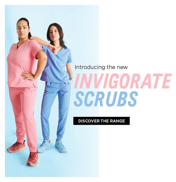 Introducing the new Invigorate Scrubs