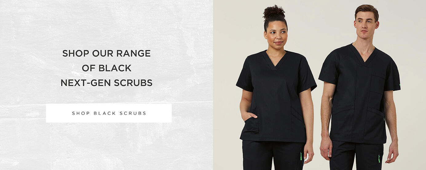 Shop our range of black Next-Gen Scrubs