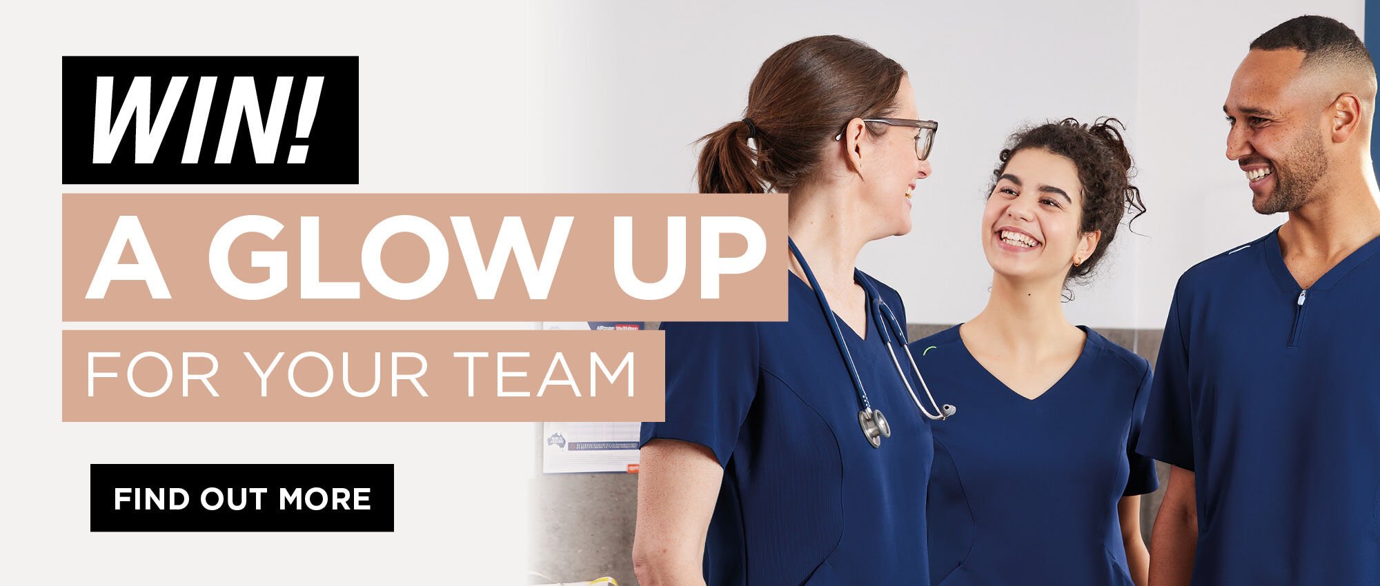 Win* a glow up for you and your team!