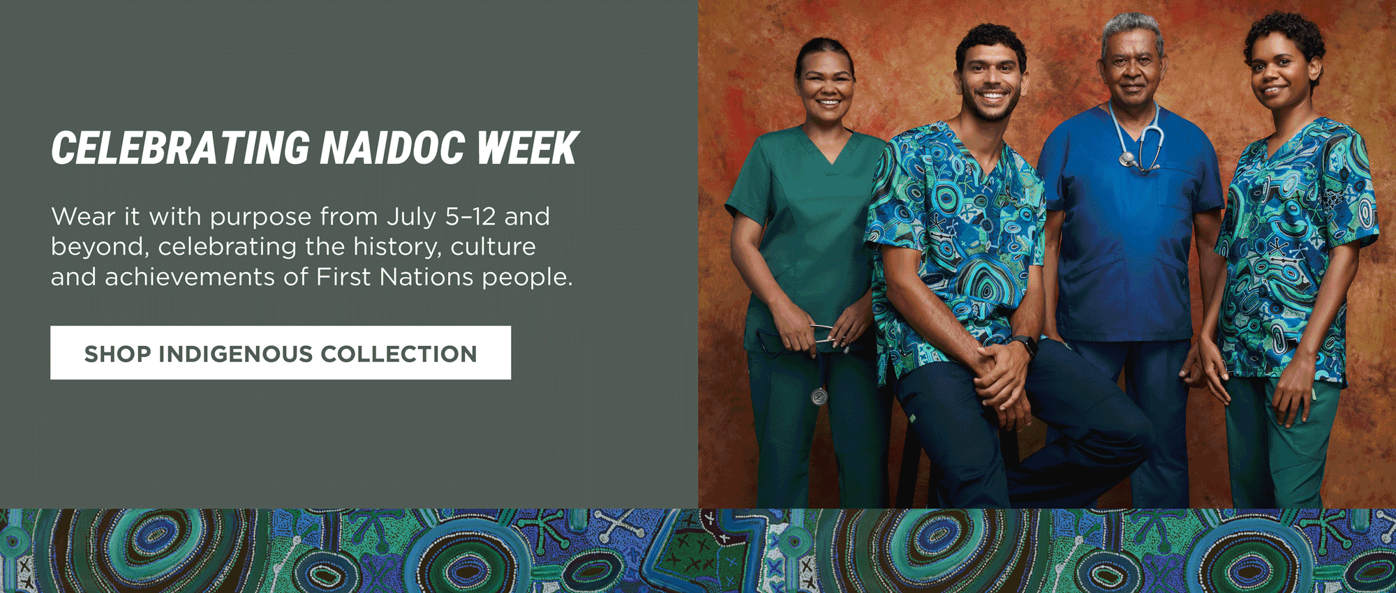 Celebrating Naidoc Week - Wear your support from July 5-12  [Shop Indigenous Collection]