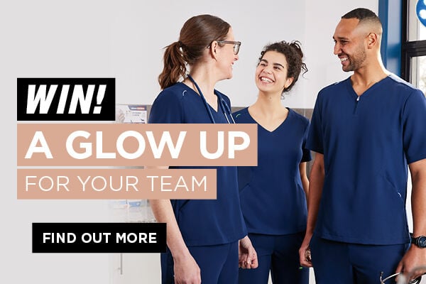 Enter now to win a glow up for you and your team!