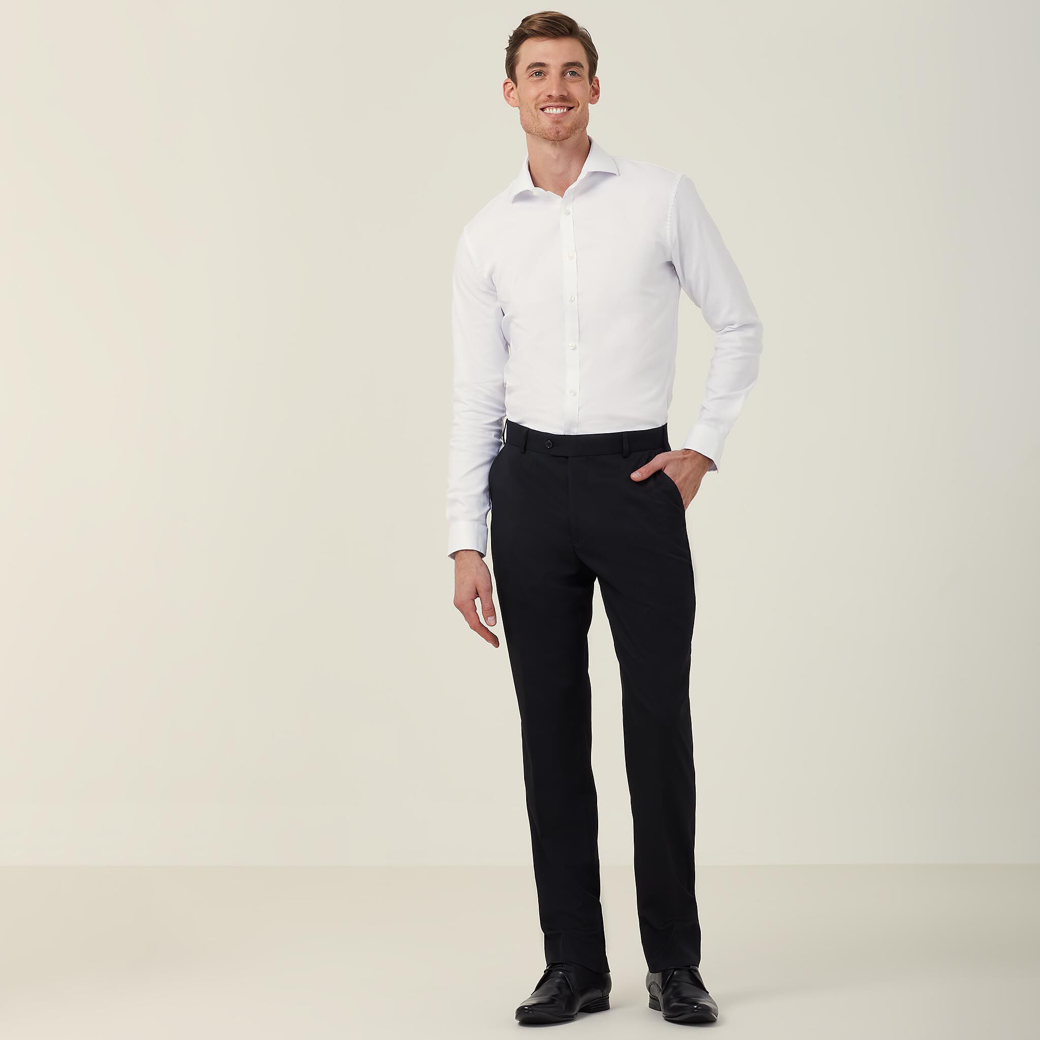 Slim Leg Pant, black | NNT Uniforms