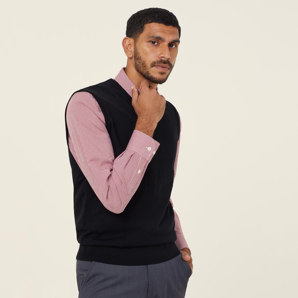 Acrylic V-Neck Vest