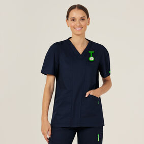 Next-Gen Antibacterial Active Carl Scrub Top