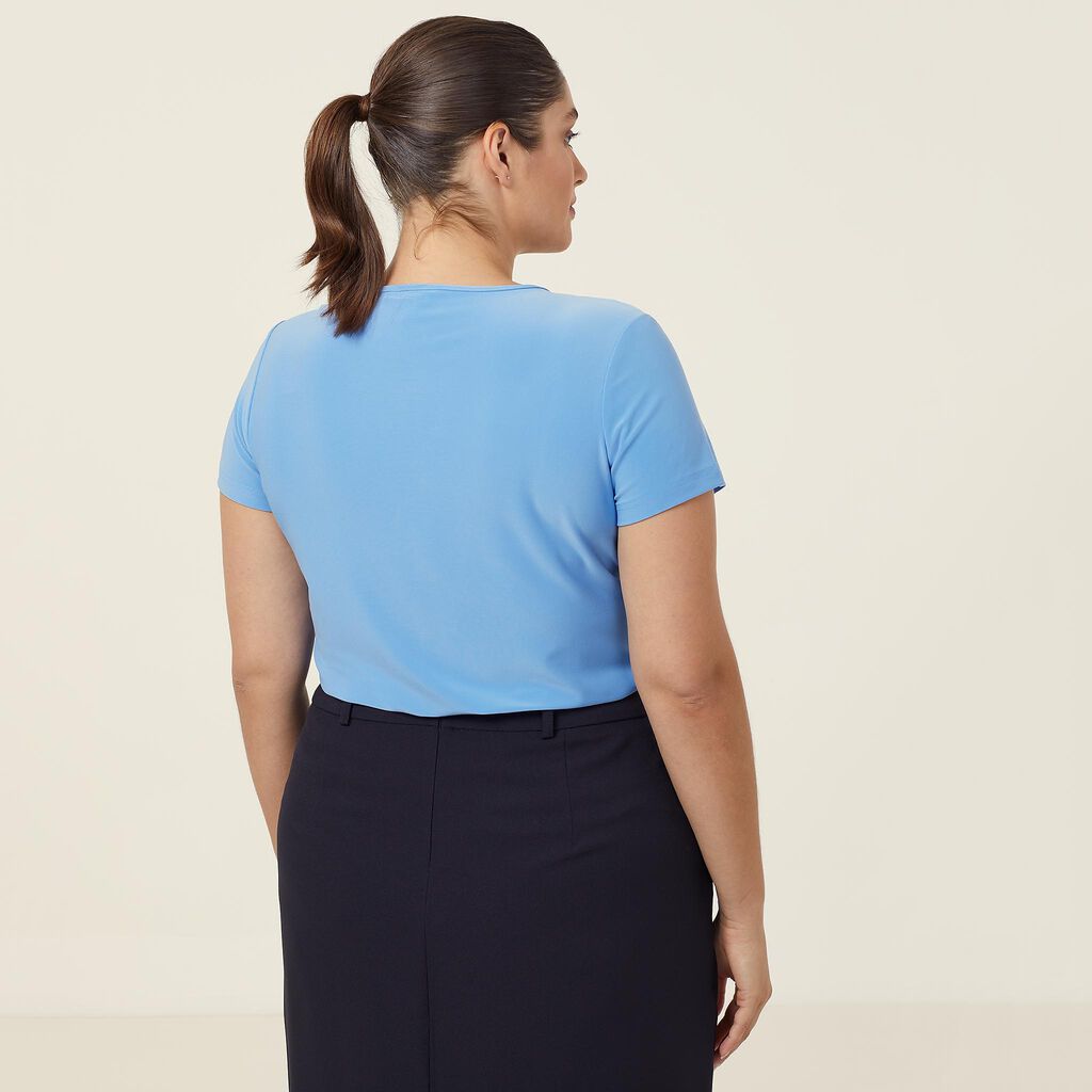 Soft Jersey Short Sleeve Round Neck T-Top