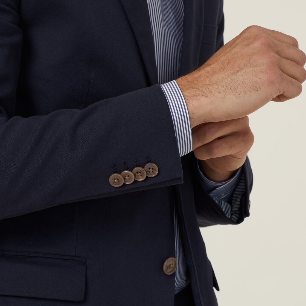 Stretch Cotton Blazer