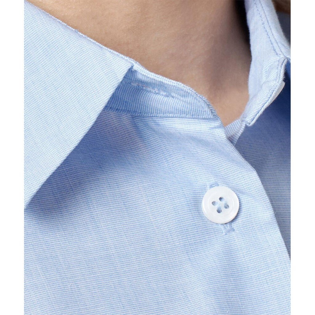 Poly Cotton End On End 3/4 Sleeve Shirt
