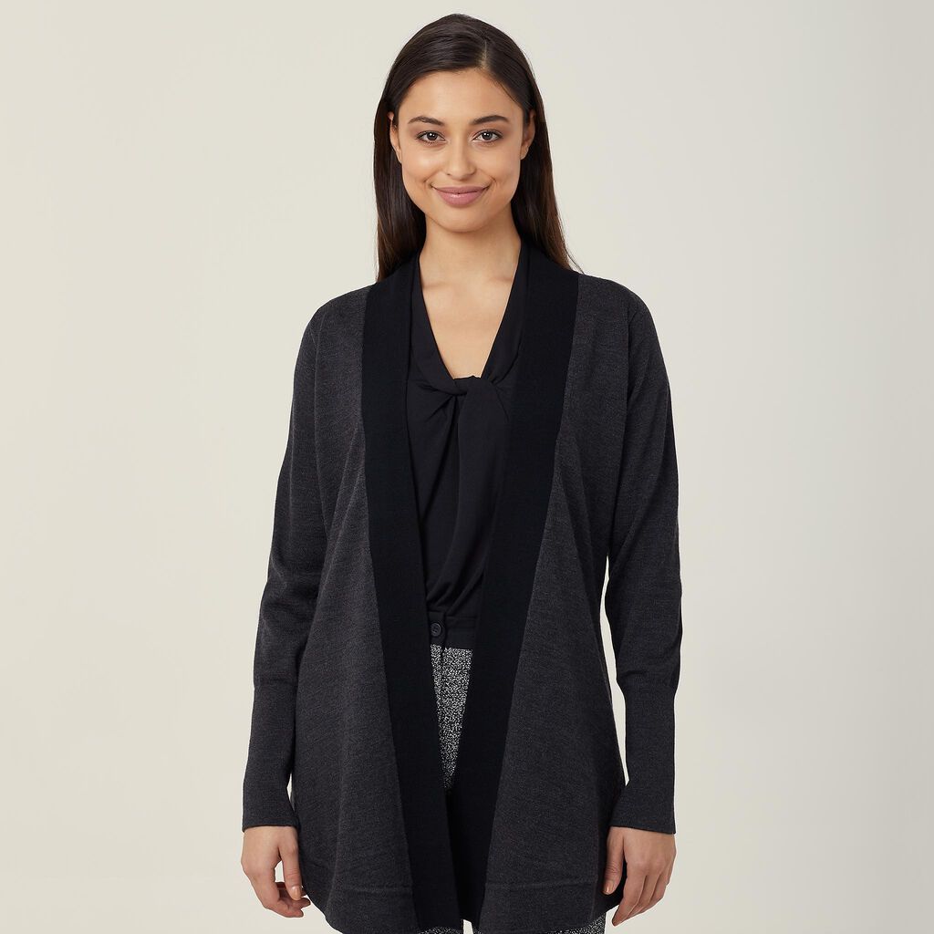 Merino Wool Long Line Jacket 