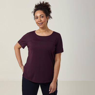 Matt Jersey Boat Neck Top