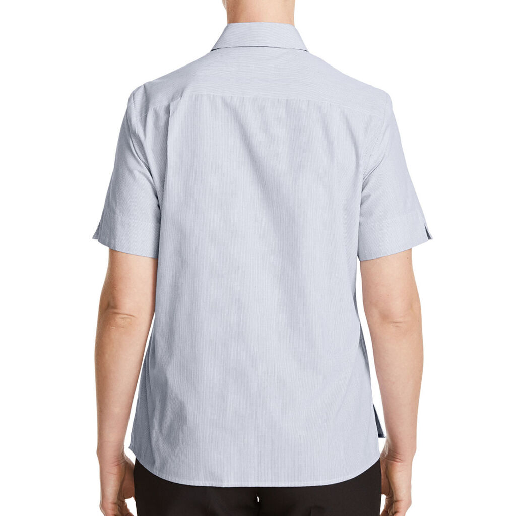 Textured Stripe Short Sleeve Shirt