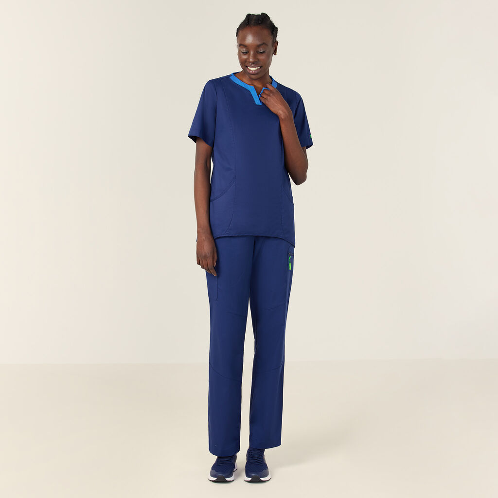 Round Neck Scrub Top