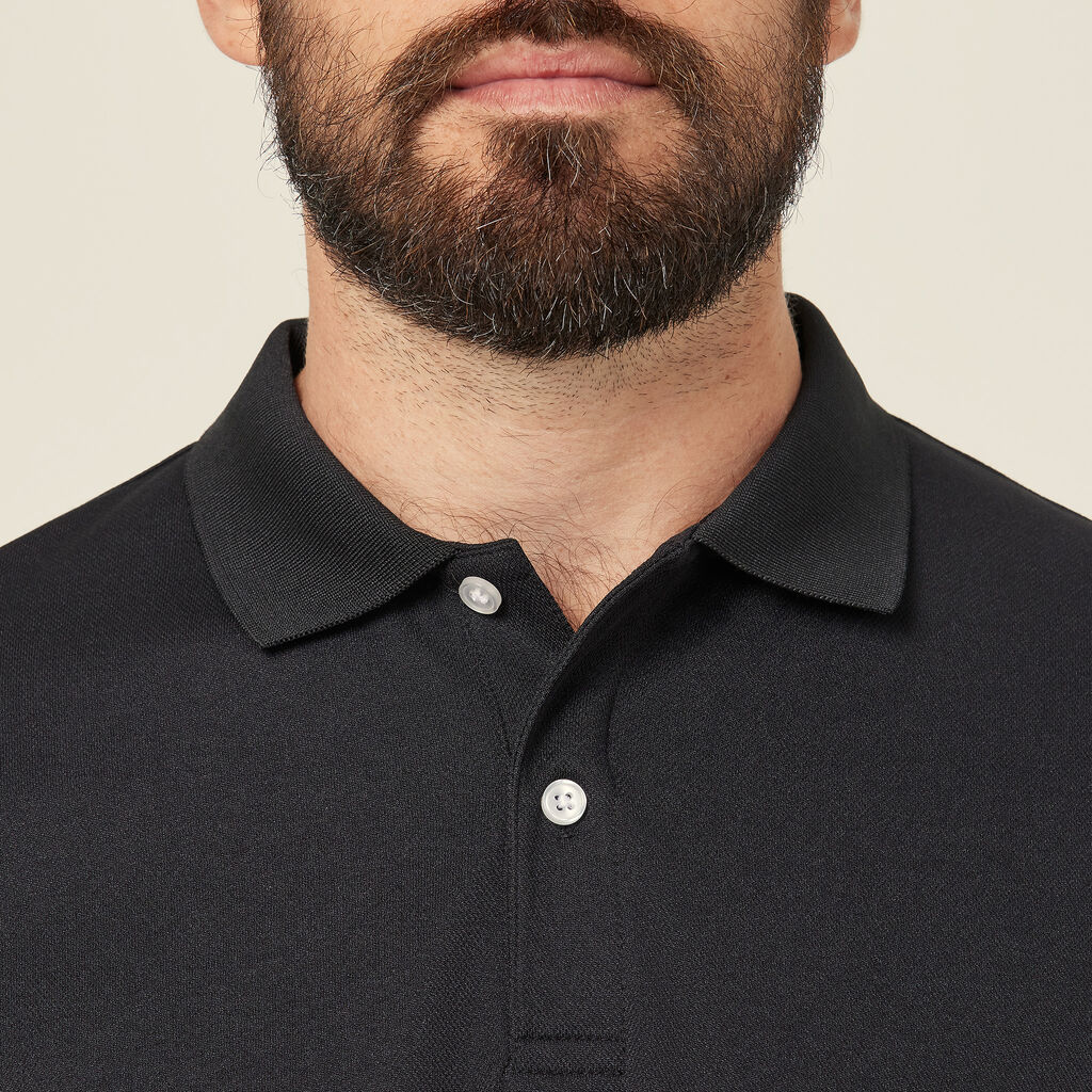 Antibacterial Polyface Short Sleeve Polo