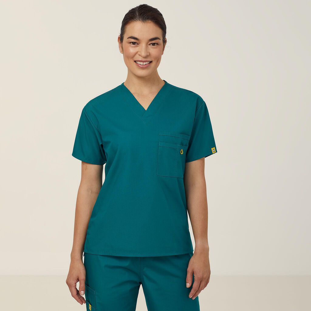 Wonderwink Origins Scrub Top Alpha