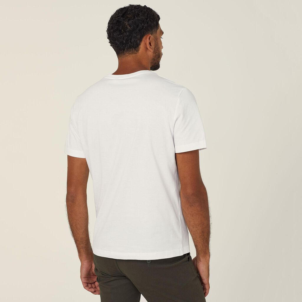 Cotton Jersey Short Sleeve Crew Neck Tee