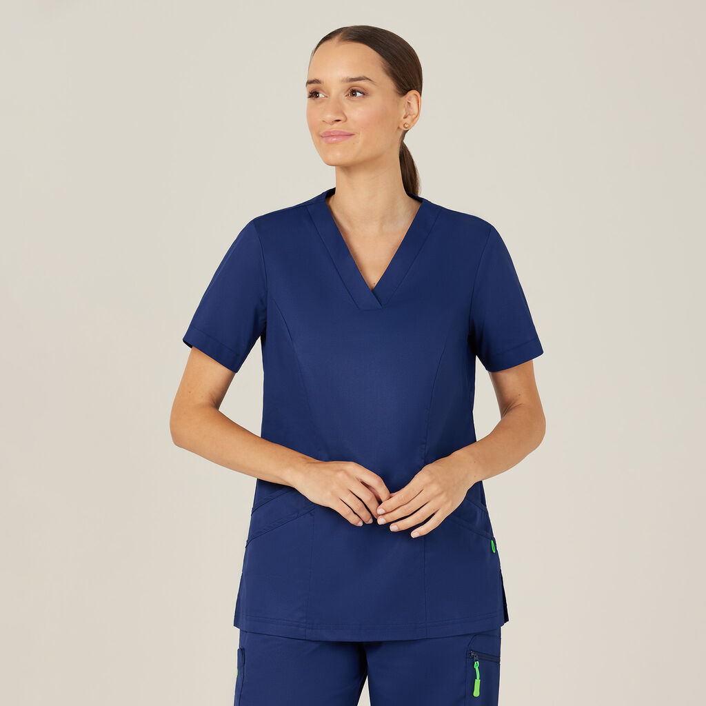 Nightingale V Neck Scrub Top