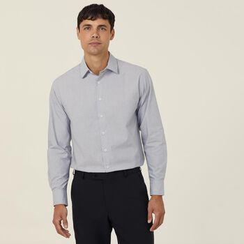 Poly Cotton End On End Long Sleeve Shirt
