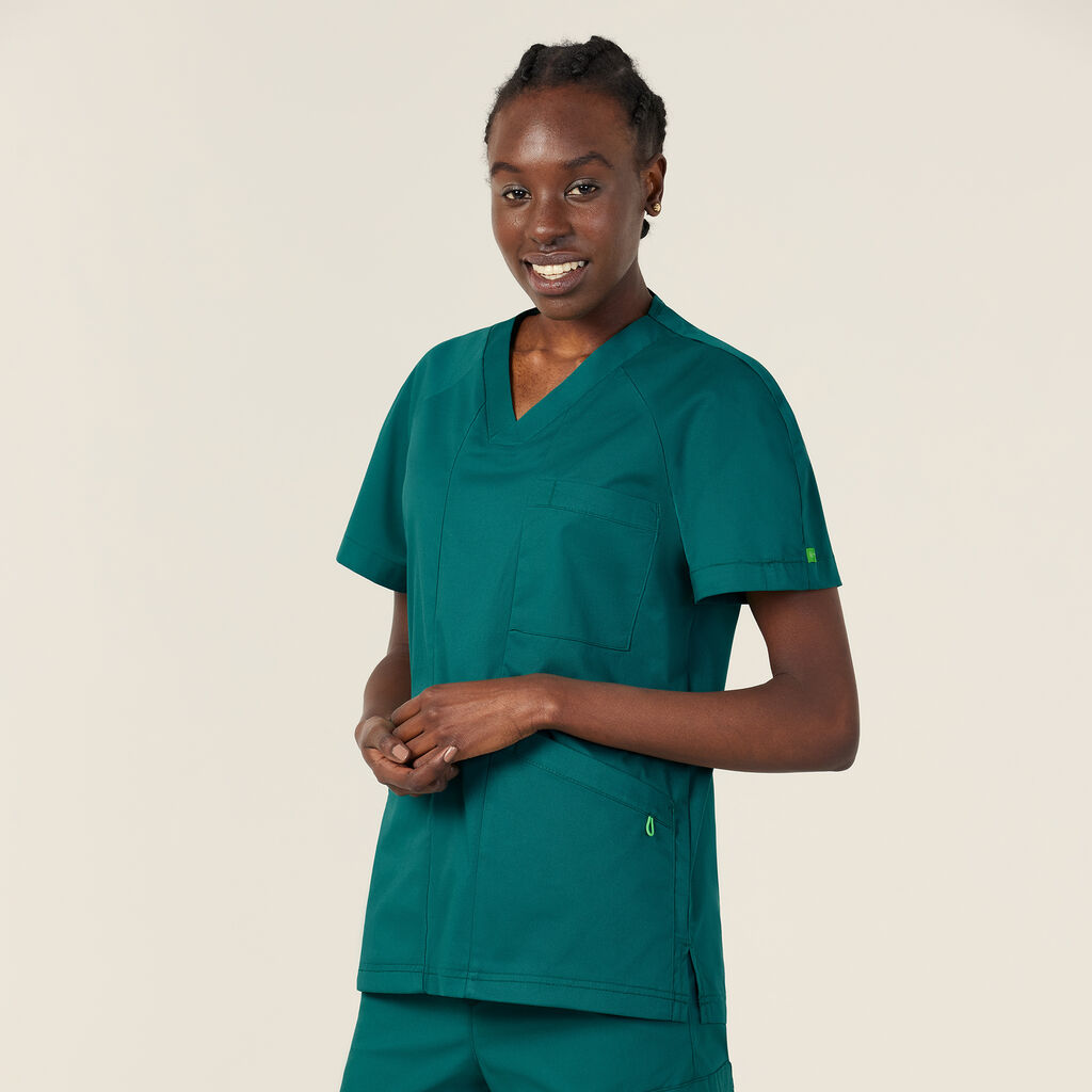 Next-Gen Antibacterial Active Carl Scrub Top