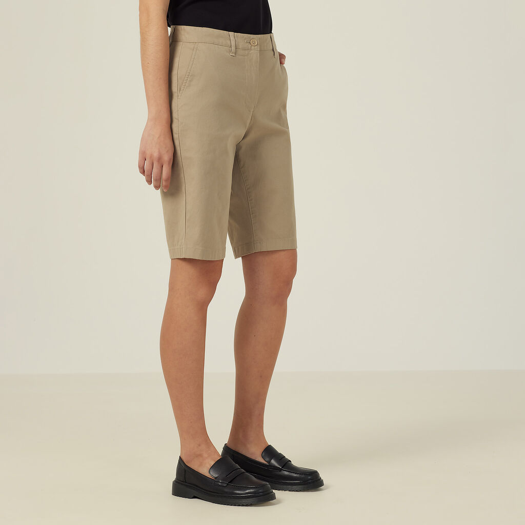 Stretch Cotton Chino Shorts