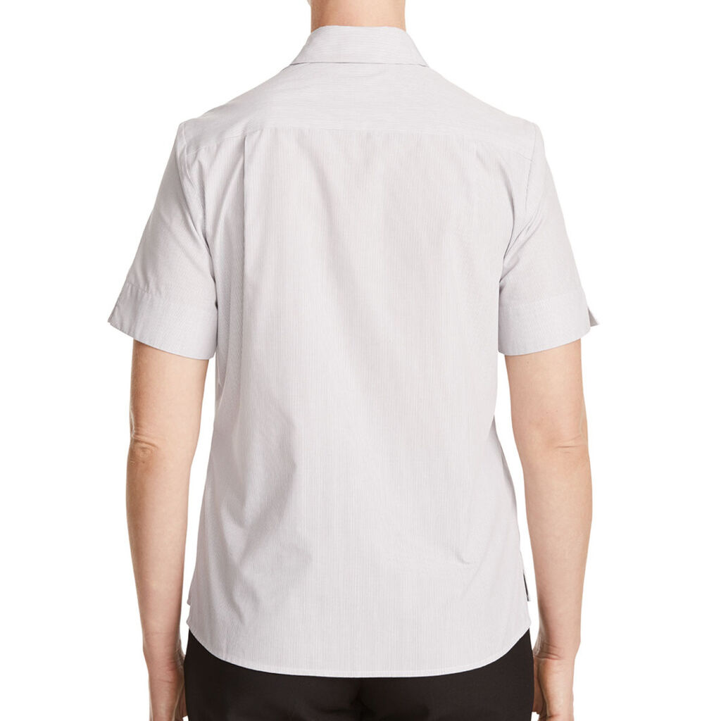Textured Stripe Short Sleeve Shirt