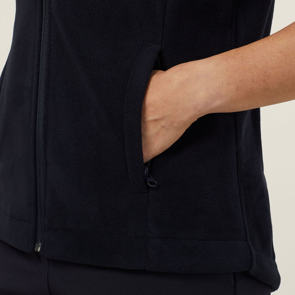 Polar Fleece Zip Vest