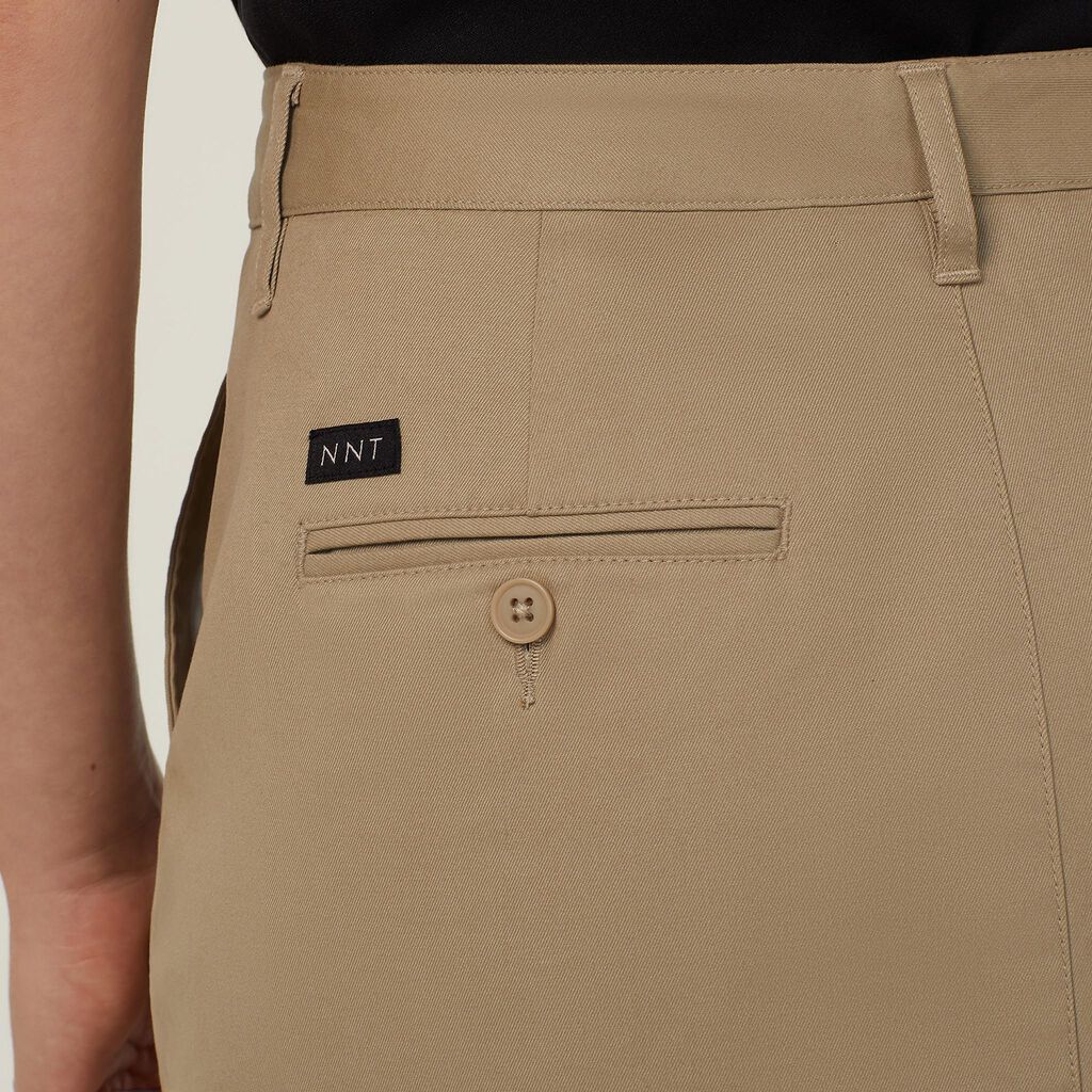 Stretch Cotton Chino Skirt