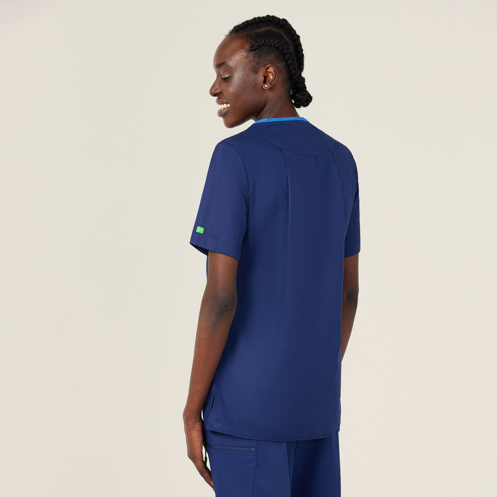 Round Neck Scrub Top