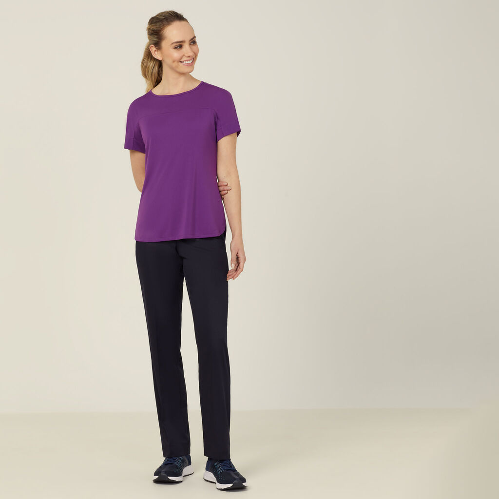 Matt Jersey Boat Neck Top