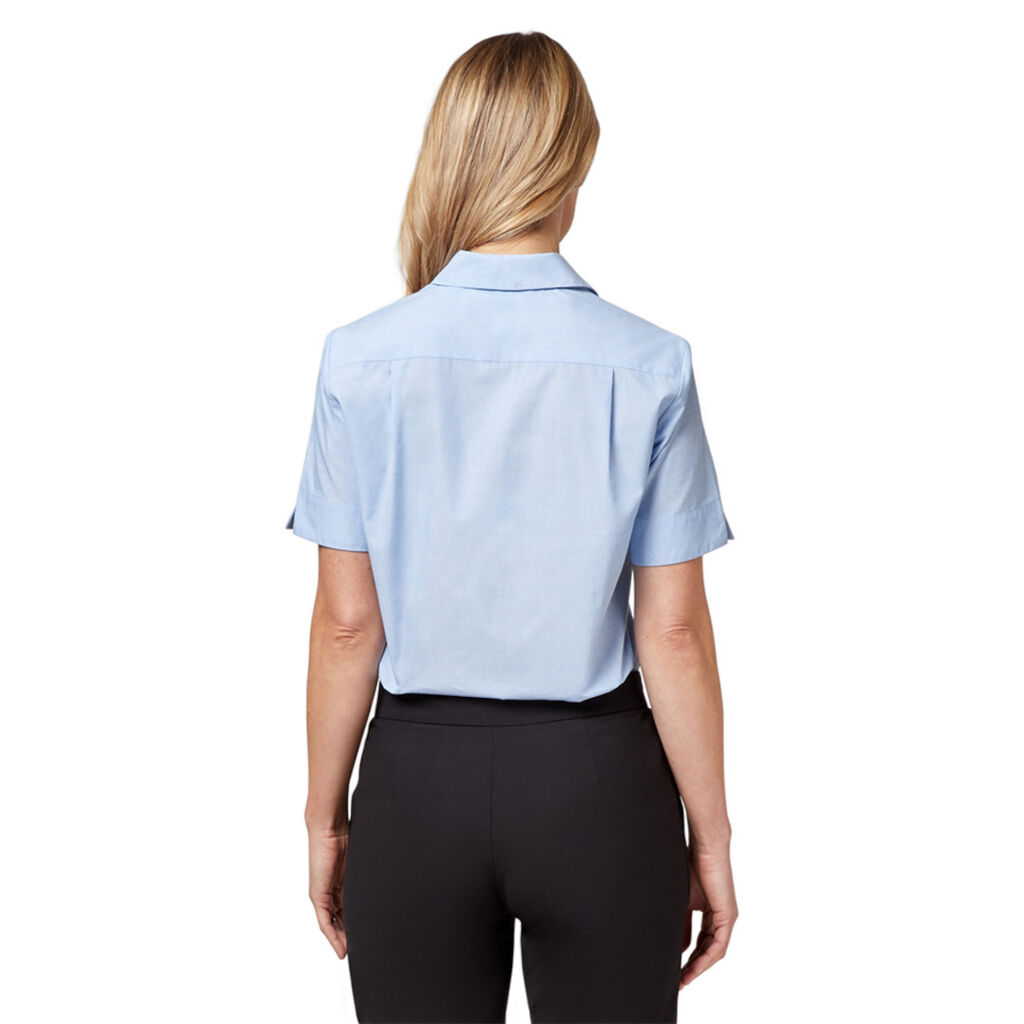 Poly Cotton End On End Short Sleeve Shirt