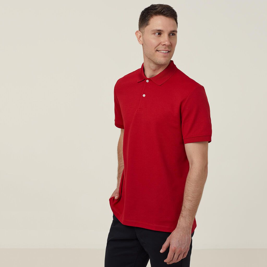 Antibacterial Polyface Short Sleeve Polo