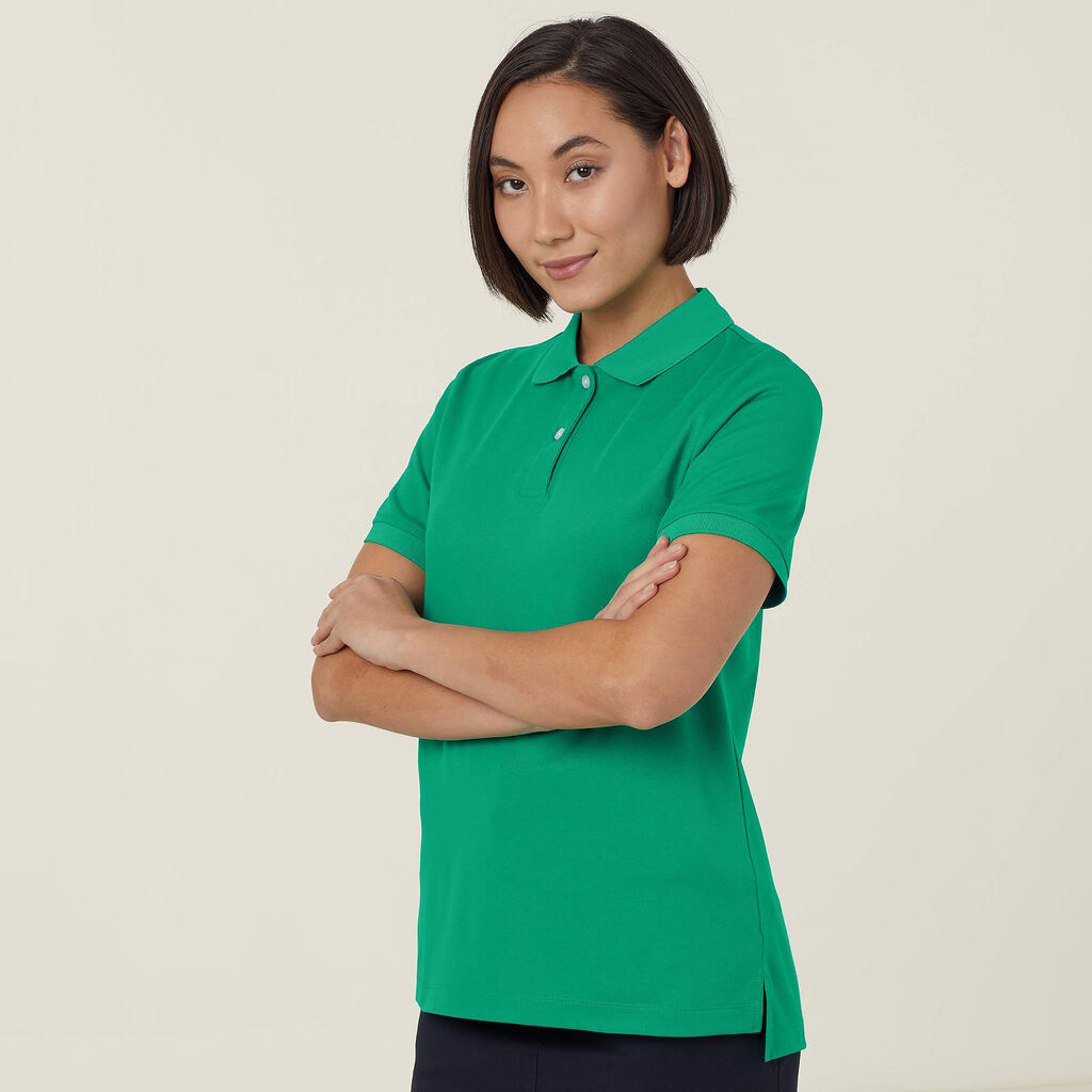 Antibacterial Polyface Short Sleeve Polo