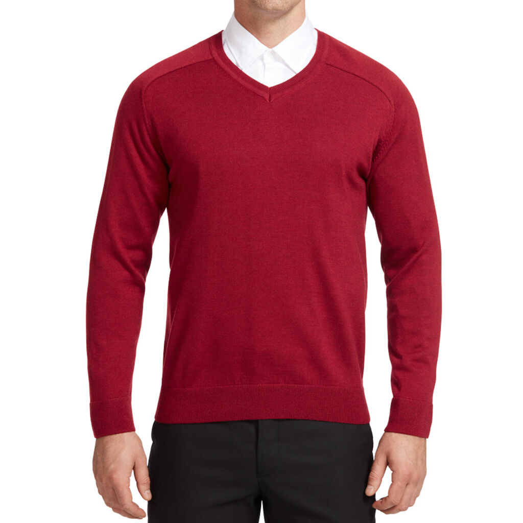 Merino Wool V-Neck Sweater