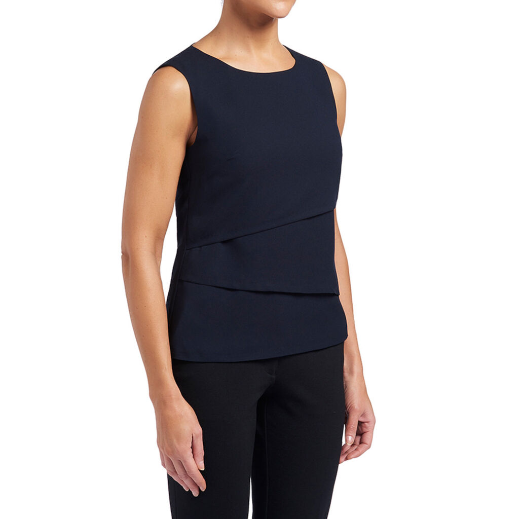 Sleeveless Layered Top