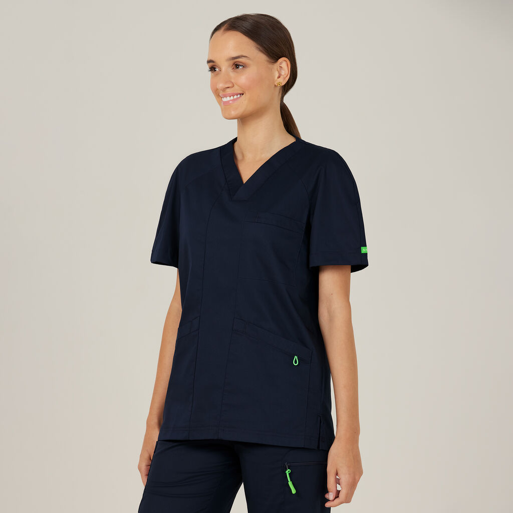 Next-Gen Antibacterial Active Carl Scrub Top