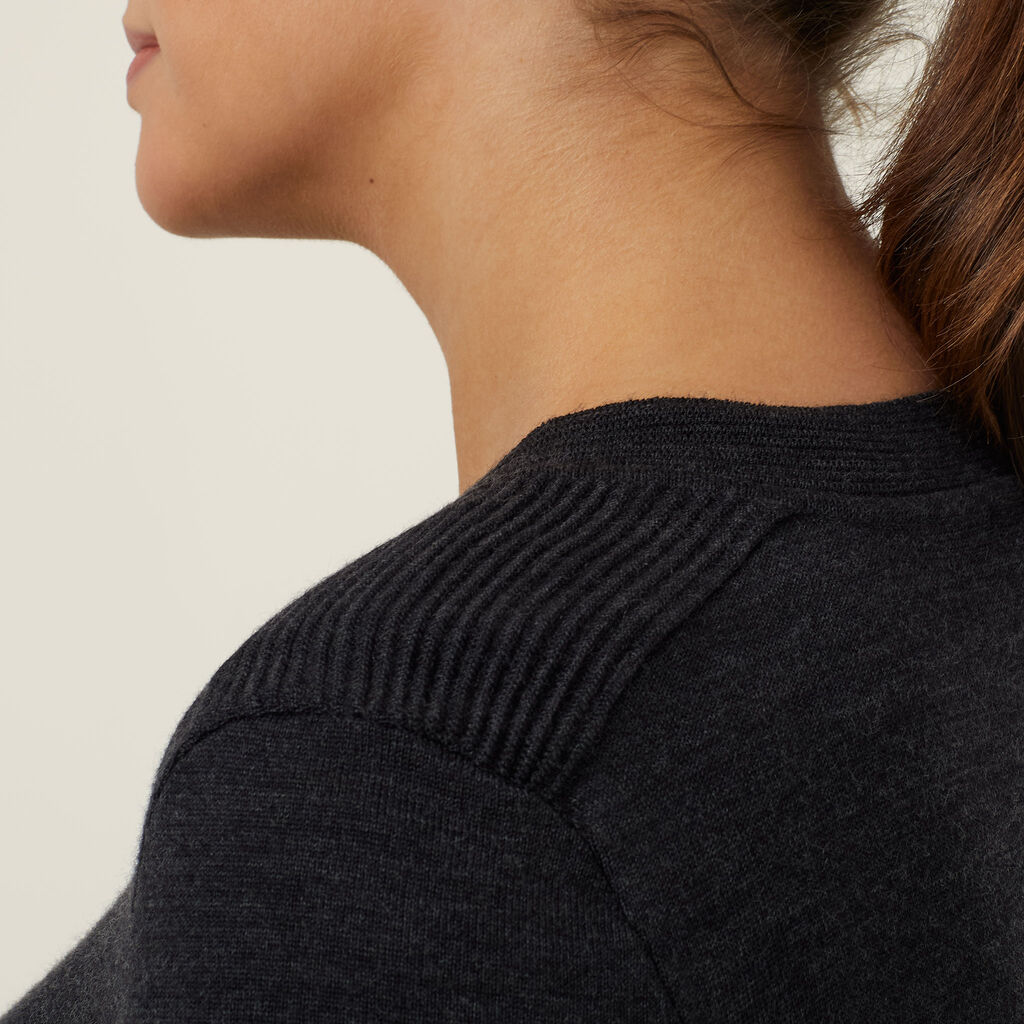 Merino Wool Knit Jacket