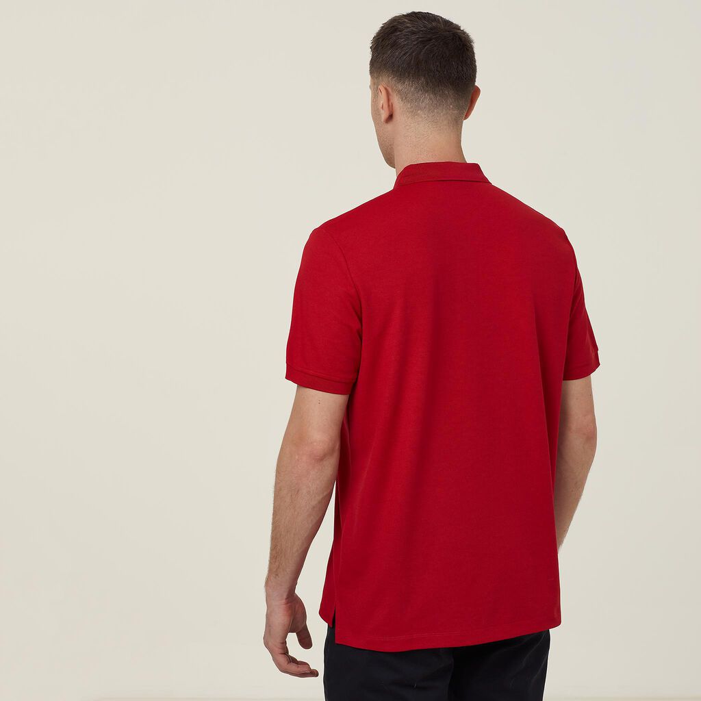 Antibacterial Polyface Short Sleeve Polo