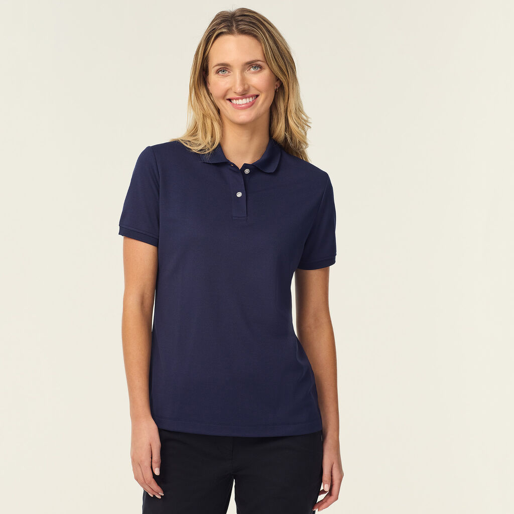 Antibacterial Polyface Short Sleeve Polo