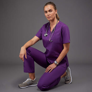 Vital Antibacterial Mayo Scrub Top