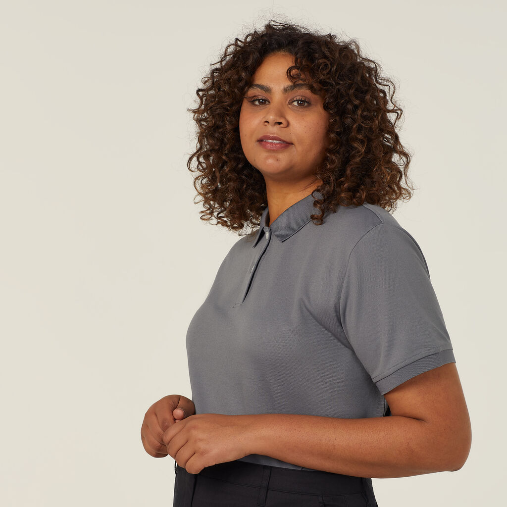 Antibacterial Polyface Short Sleeve Polo