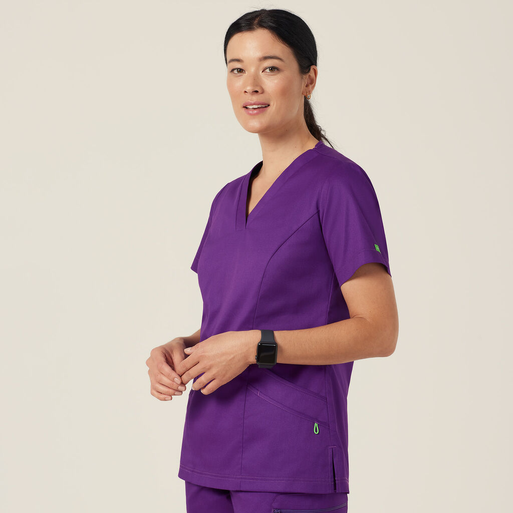 Next-Gen Antibacterial Active Florence Scrub Top