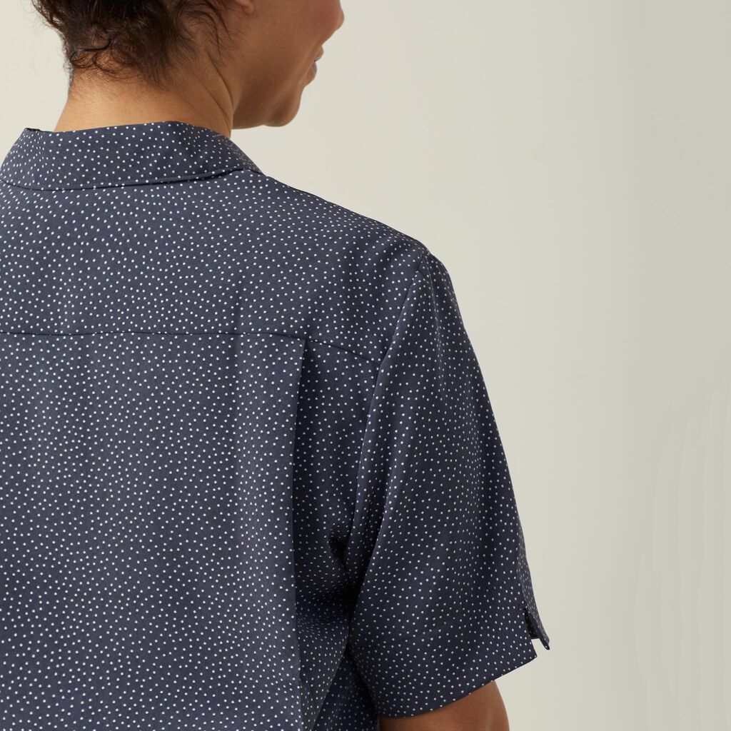 Silvi Spot Print Short Sleeve Shirt