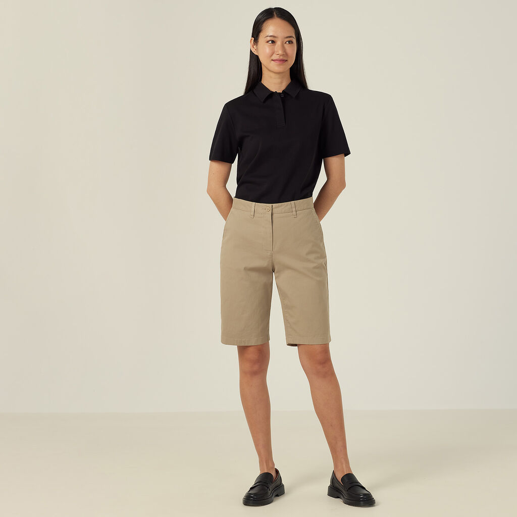Stretch Cotton Chino Shorts