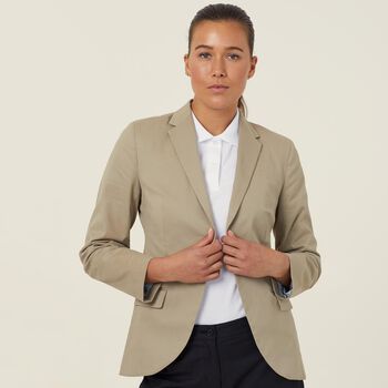 Stretch Cotton Blazer