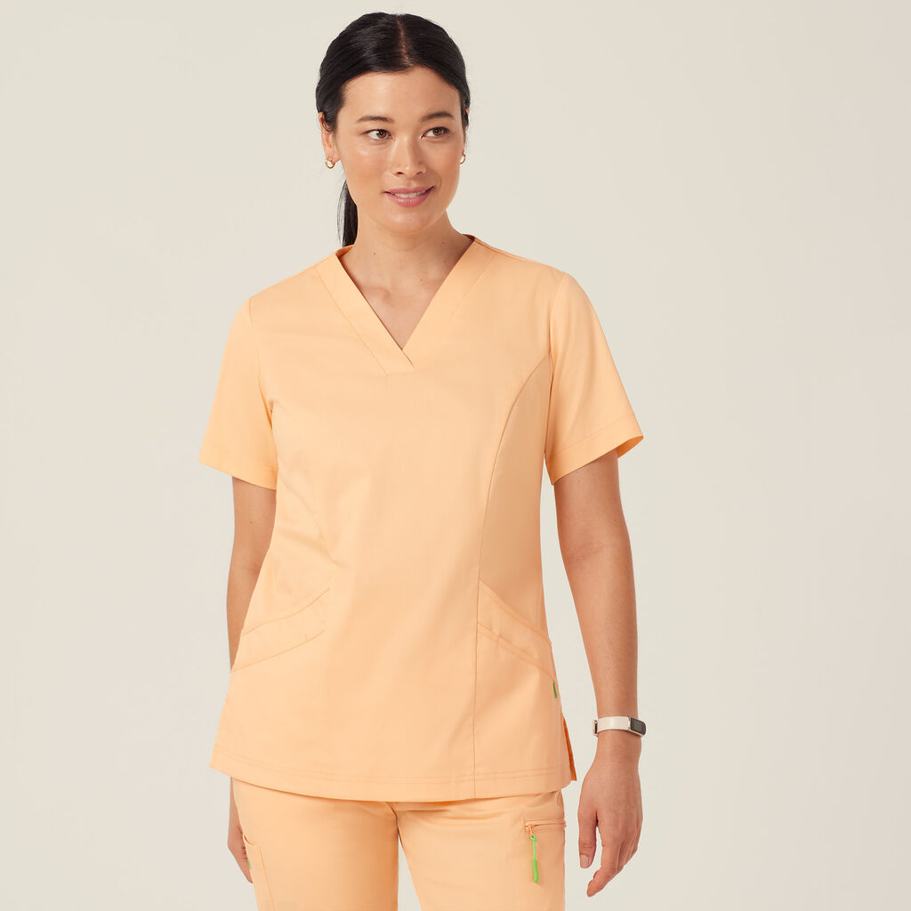 Next-Gen Antibacterial Active Florence Scrub Top